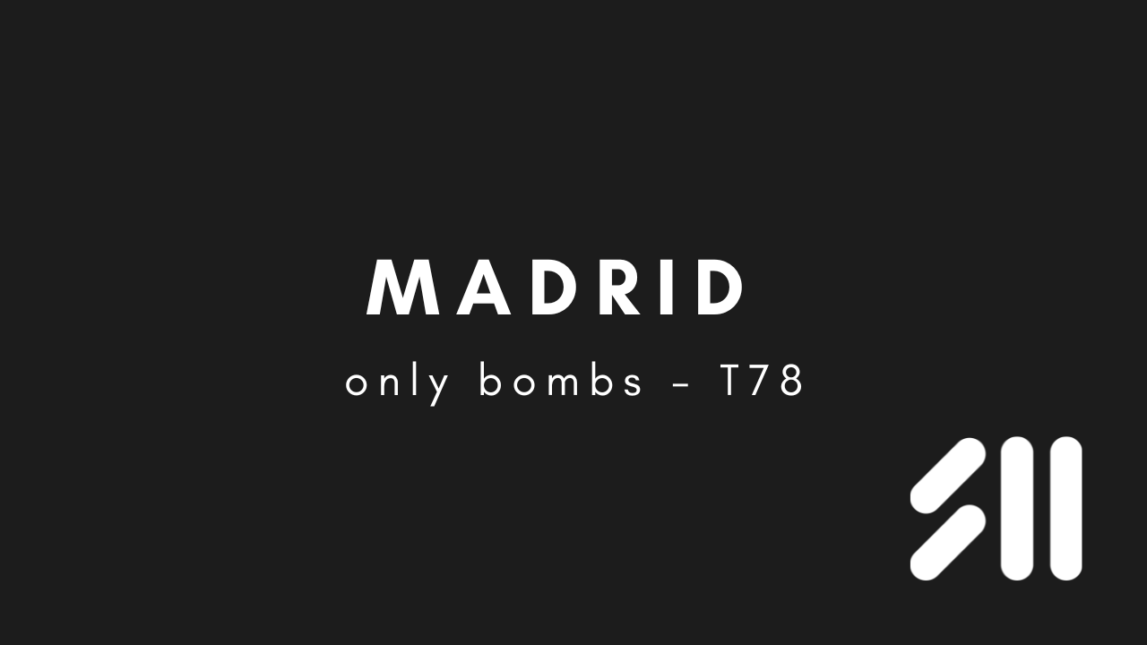 T78 Features "Madrid" in 'Only Bombs'